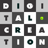 digital creation logo 100
